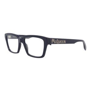 Alexander McQueen Mens Square/Rectangle Blue Blue Transparent Fashion Designer